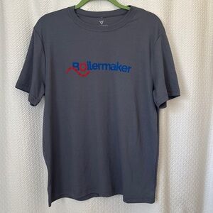 Boilermaker Road Race Viewsport Performance Tee – Gray (Large)